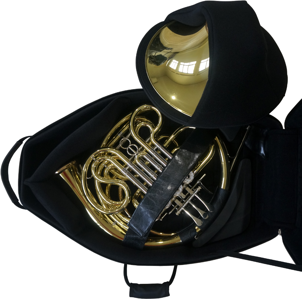 French Horn Case Model Mb-4 - French Horn (974x1000), Png Download