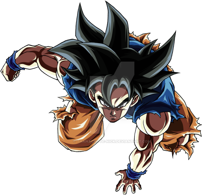 I Was Inspired From Final Attack Of Goku Ultra Instinct - Goku Ultra Instinct Attack (1024x724), Png Download