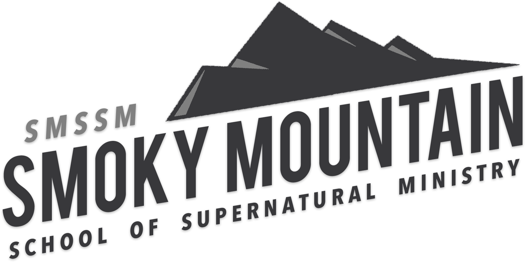 Smoky Mountain School Of Supernatural Ministry - Design (1756x896), Png Download