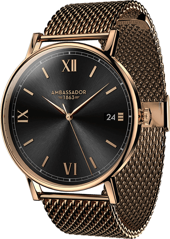 Ambassador Watches Heritage 1863 (572x802), Png Download