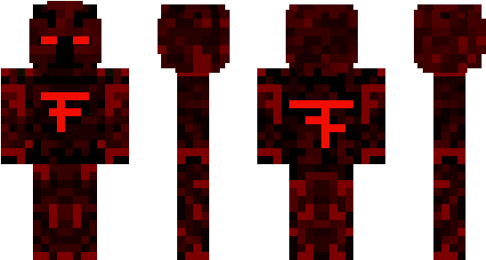 Minecraft Skin Fazeclan - Minecraft (600x348), Png Download