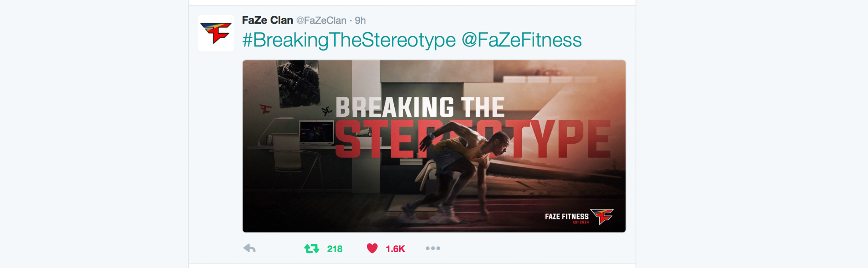 Breaking The Stereotype Faze (3000x998), Png Download