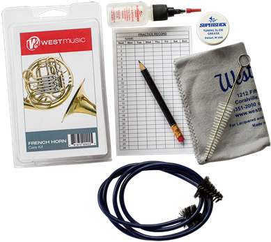 West Music French Horn Care Kit - West Music French Horn Care Kit 450162 (400x348), Png Download