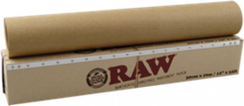 Raw Unrefined Parchment Paper Roll 100mm X 4m (500x500), Png Download