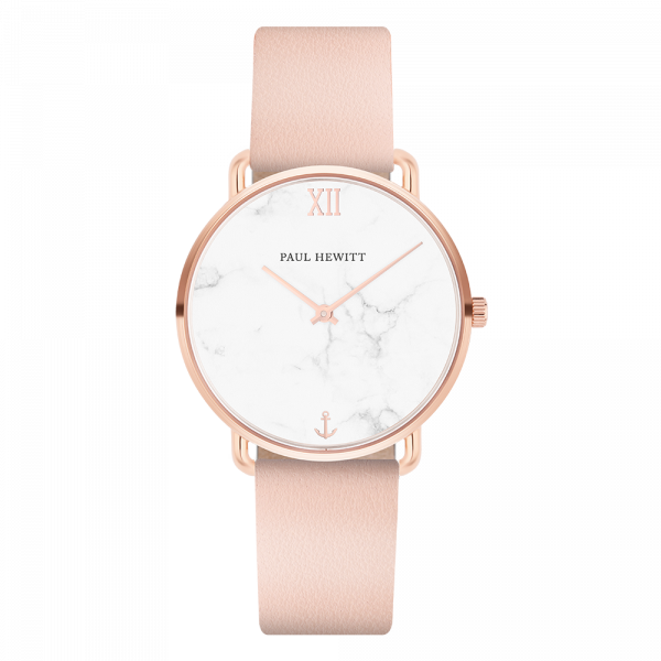 Paul Hewitt Miss Ocean Marble Rose Gold Leather Nude - Ph Mrp 30s (600x600), Png Download