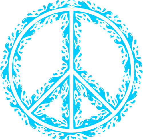 Cafepress Peace Iphone 7 Plus Tough Case (500x492), Png Download