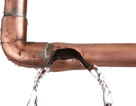 Despite Our Best Efforts As Homeowners, All Of Us Will - Busted Pipe (462x359), Png Download