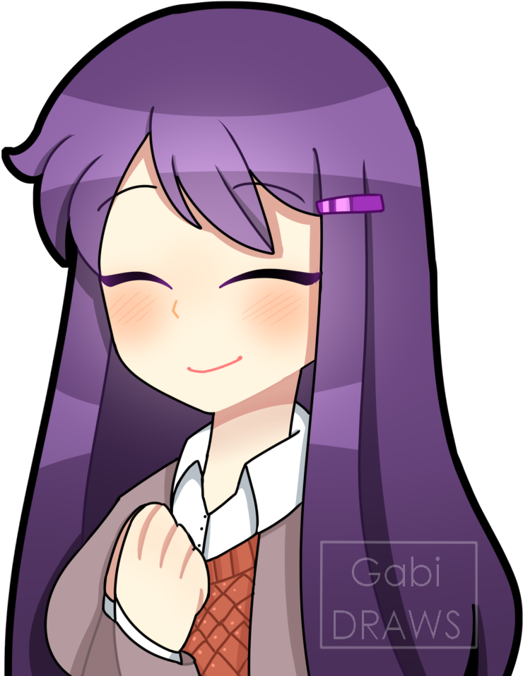 7 Mo - Doki Doki Literature Club! (1000x1000), Png Download