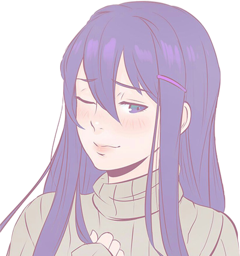 Riku114 Images Yuri - Yuri Ddlc (819x872), Png Download