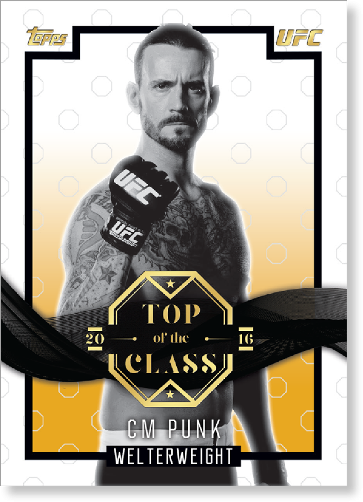 Cm Punk Topps Ufc (2000x2000), Png Download