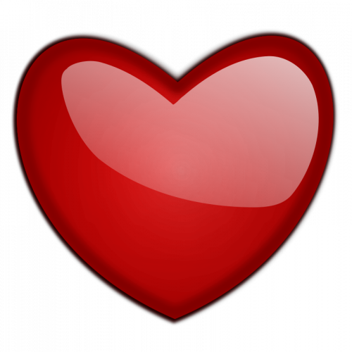 Imagen Vectorial De Coraz - Heart Clip Art (500x500), Png Download