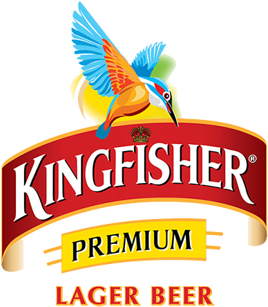 Kingfisher India Logo Design Png Transparent Images - Kingfisher Beer (600x500), Png Download