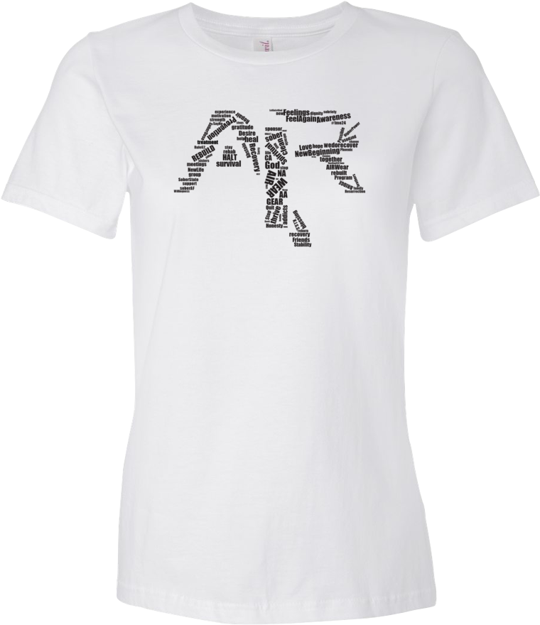 Air Cloud Ladies' Anvil T-shirt - Snowy Owl (1000x1000), Png Download