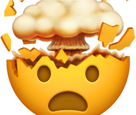 Graphicriver St Patricks Day Drunk Fest Party 10627861 - New Exploding Head Emoji (700x480), Png Download