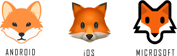 That's Right, You Can Now Tag This Furry Orange Friend - Fox Emoji Png (710x250), Png Download
