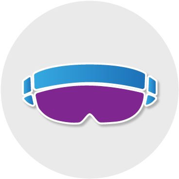 Microsoft Hololens - Reality (415x415), Png Download