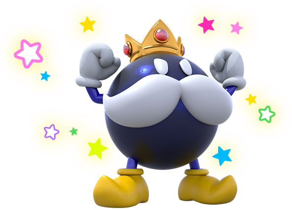 Check Out Screens And Art Here - Mario Party Star Rush Png (593x427), Png Download