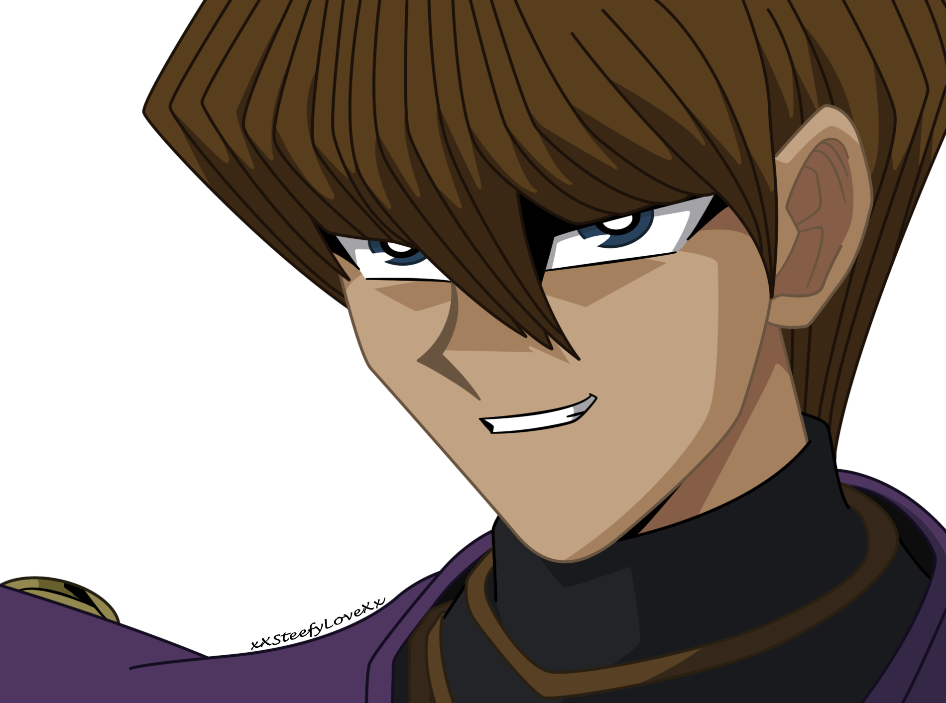 Seto Kaiba Head (1900x1413), Png Download