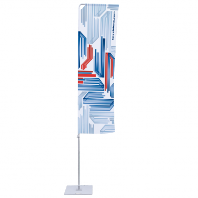 Portable Flag Pole With Arm - Tex Visions Llc (385x385), Png Download