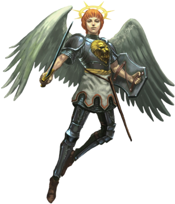 Archangel - Angel Warrior Png (400x429), Png Download