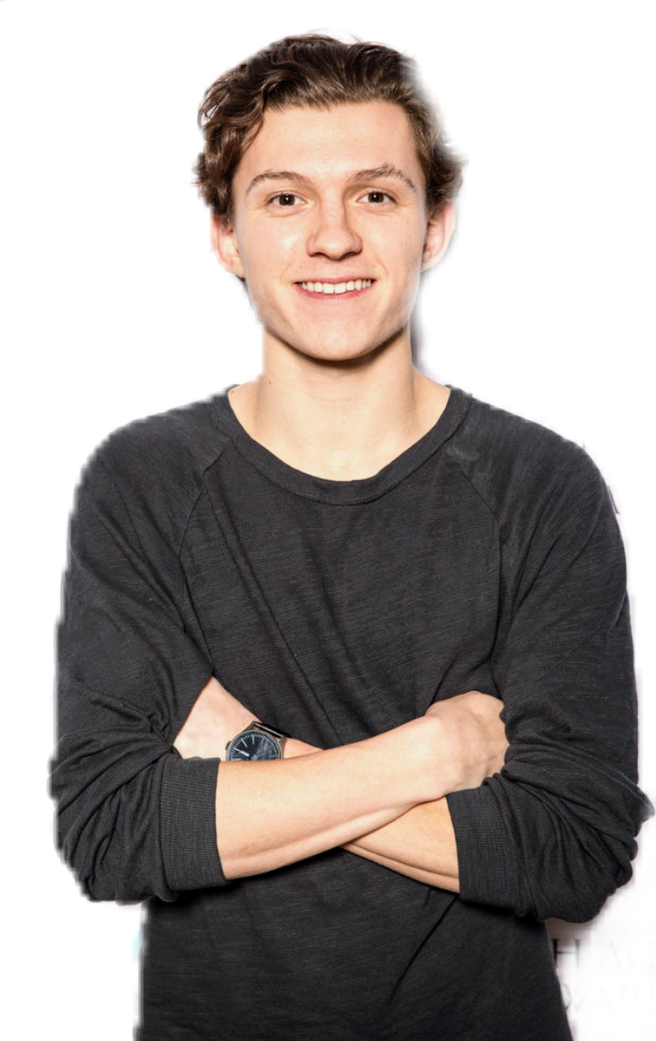 Report Abuse - Tom Holland Wavy Hair (719x1141), Png Download