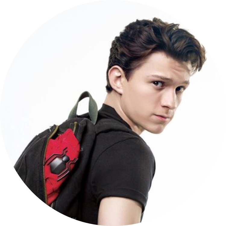 Visit - Spiderman Homecoming Peter Parker Png (750x750), Png Download