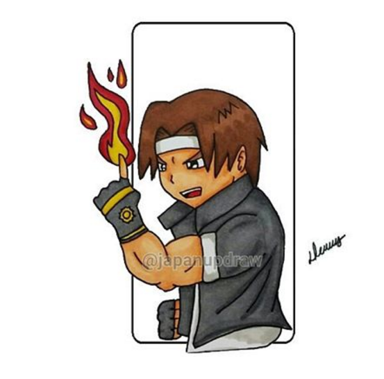 The King Of Fighters See More In Instagram @japanupdraw - The King Of Fighters (656x656), Png Download