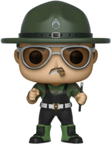 Sgt Slaughter Pop Vinyl Figure - Sgt Slaughter Funko Pop (600x600), Png Download