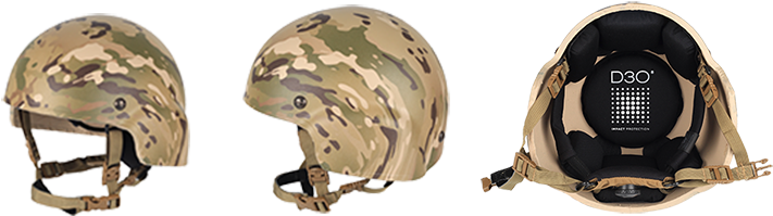 Lasa® Ac914 Ballistic Helmet - Military (752x290), Png Download