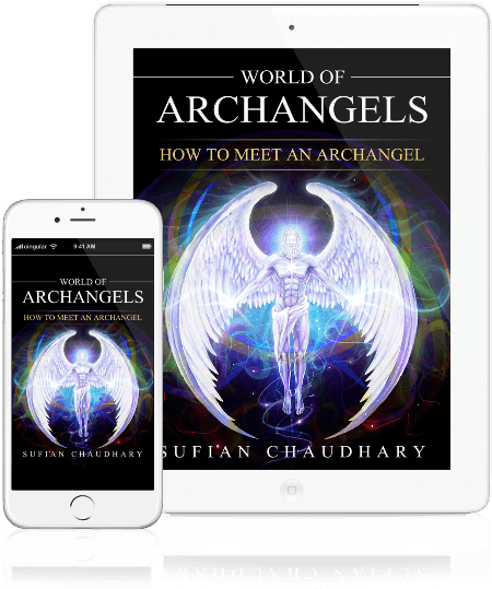 World Of Archangels Spiritual Book Archangel Uriel - World Of Archangels: How To Meet An Archangel (464x555), Png Download