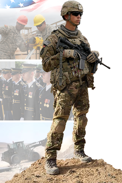 Image Of 947th Engineer Company Soldier - Engineer (400x600), Png Download