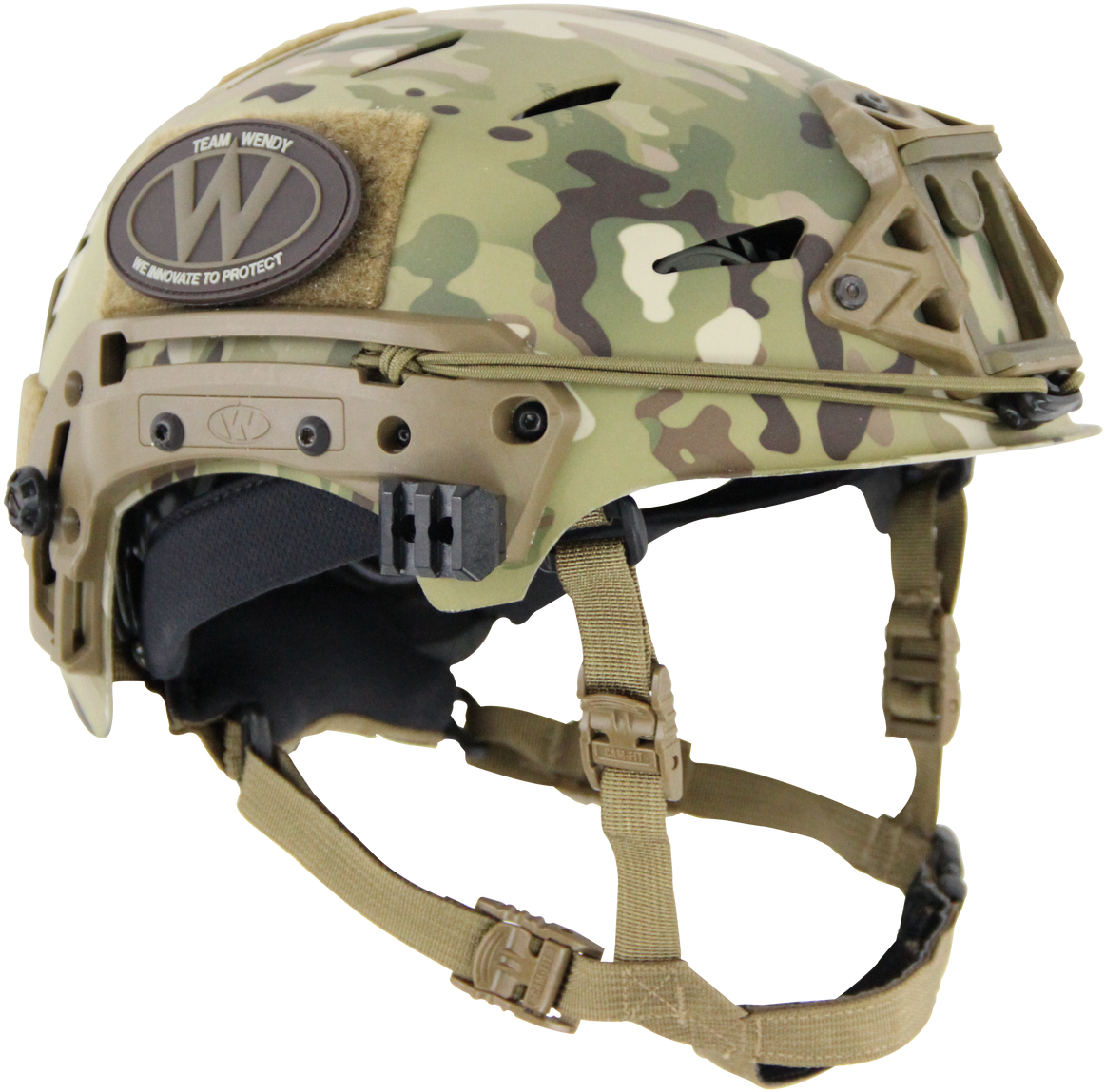 Team Wendy Exfil Carbon Bump Helmets - Us Army Helmet 2016 (1280x1216), Png Download