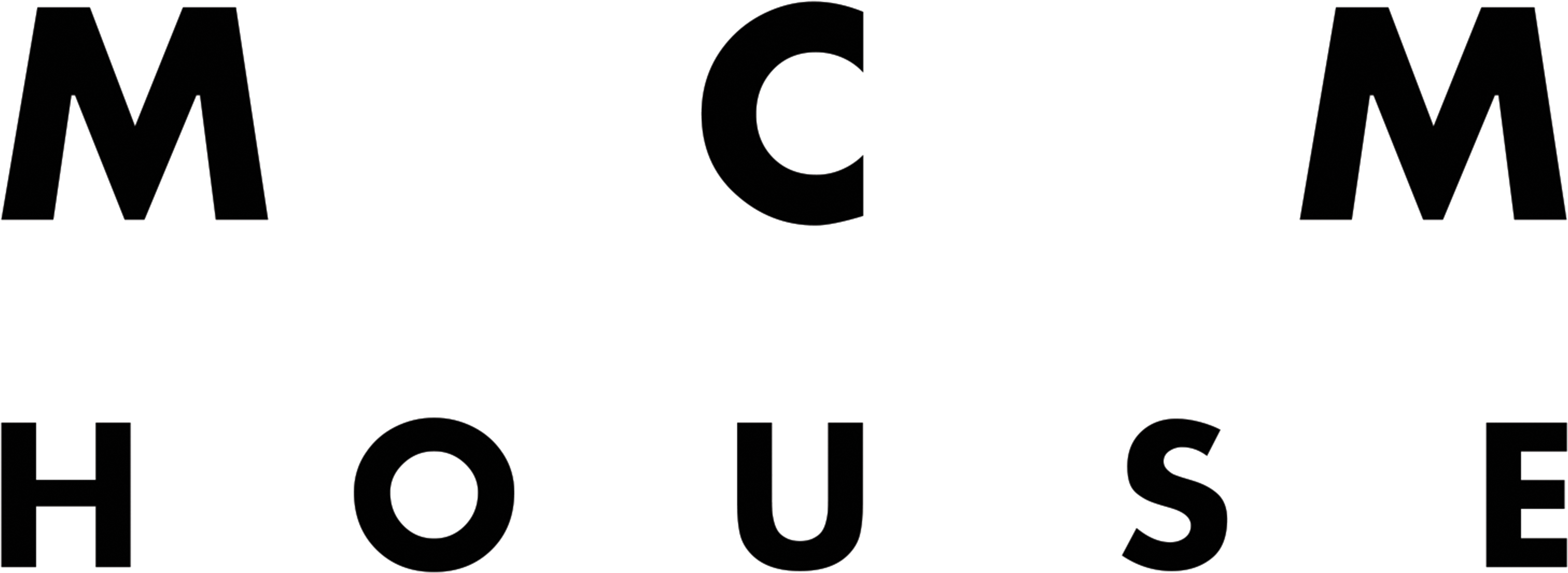 Mcm House - Alphabet Hd (5819x2662), Png Download