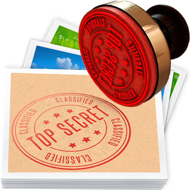 Logotipo De Marca De Agua Proteger Archivos Código (630x630), Png Download