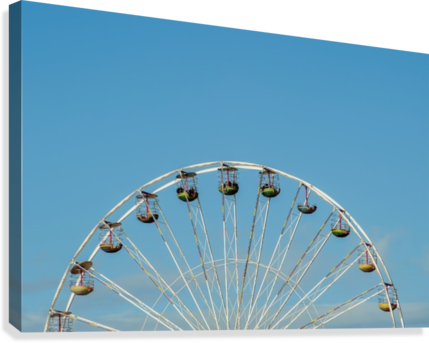 Ferris Wheel At The Central Pier - Central Pier, Blackpool (429x343), Png Download
