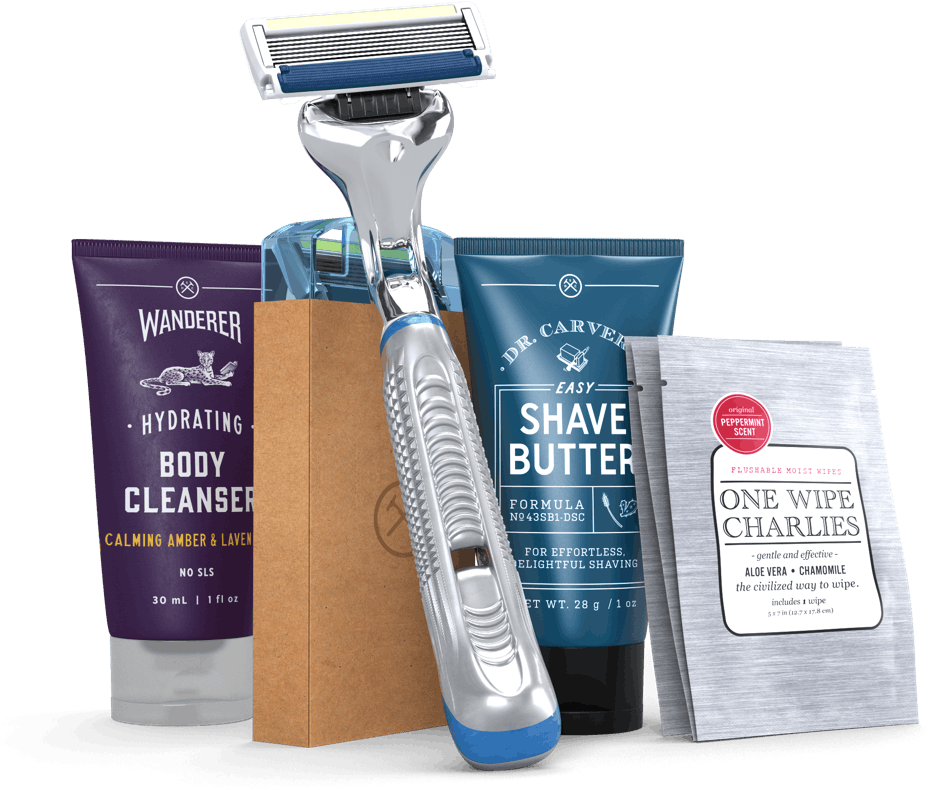 Get The Perfect Introduction To Our Most Popular Products - Daily Essentials Starter Set Dollar Shave Club (1178x894), Png Download