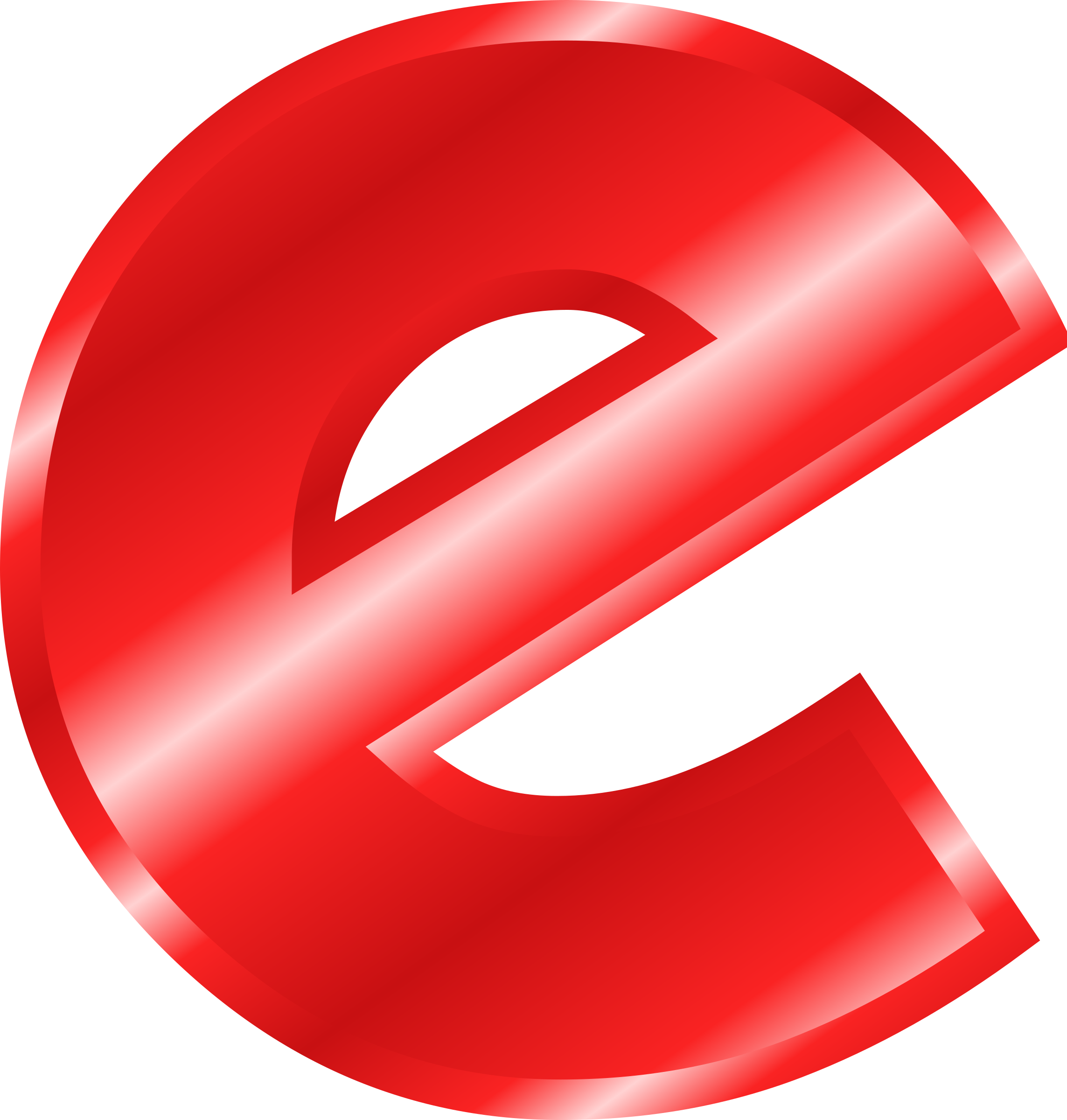 Big Image - Red Letters Of The Alphabet (2287x2400), Png Download