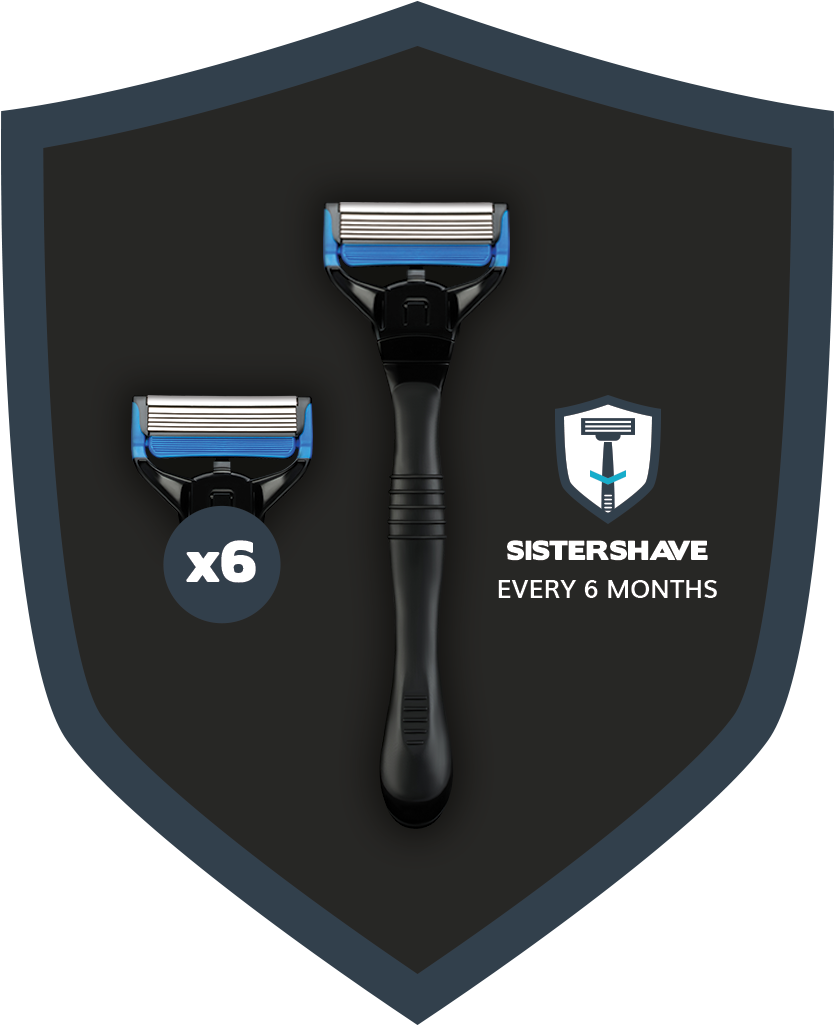 Sistershave Razor Package - Razor (1024x1024), Png Download