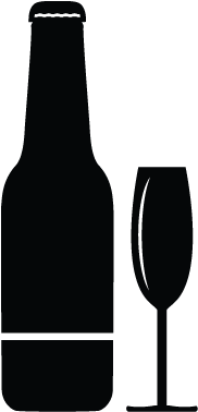 Beer, Bottle, Champagne, Party, Wine Icon - Beer And Wine Icon (800x800), Png Download