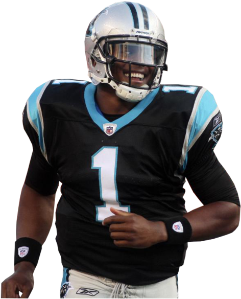 Cam Newton - Cam Newton White Background (478x600), Png Download
