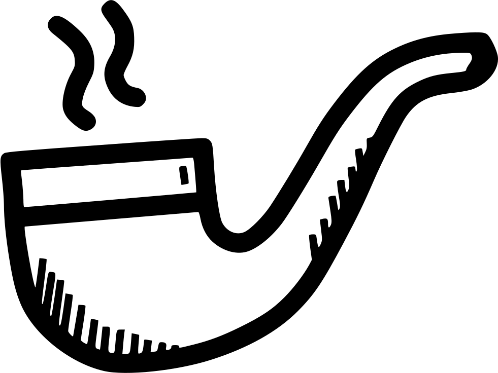 Pipe Smoking Png Icon Free Download Comments - Smoking (981x736), Png Download