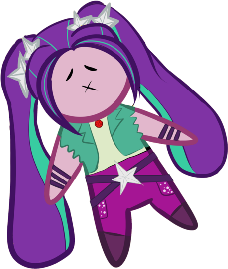 Aria Blaze, Artist - Cartoon (1024x1024), Png Download
