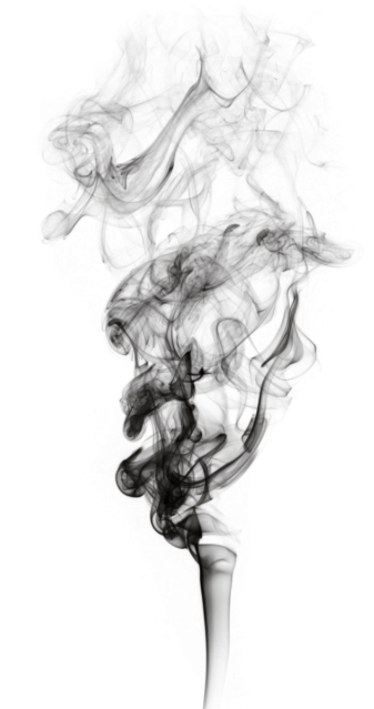 Smoke Vector Illustration On Transparent Background, - Imagens Vetoriais Fumaça Png (640x640), Png Download