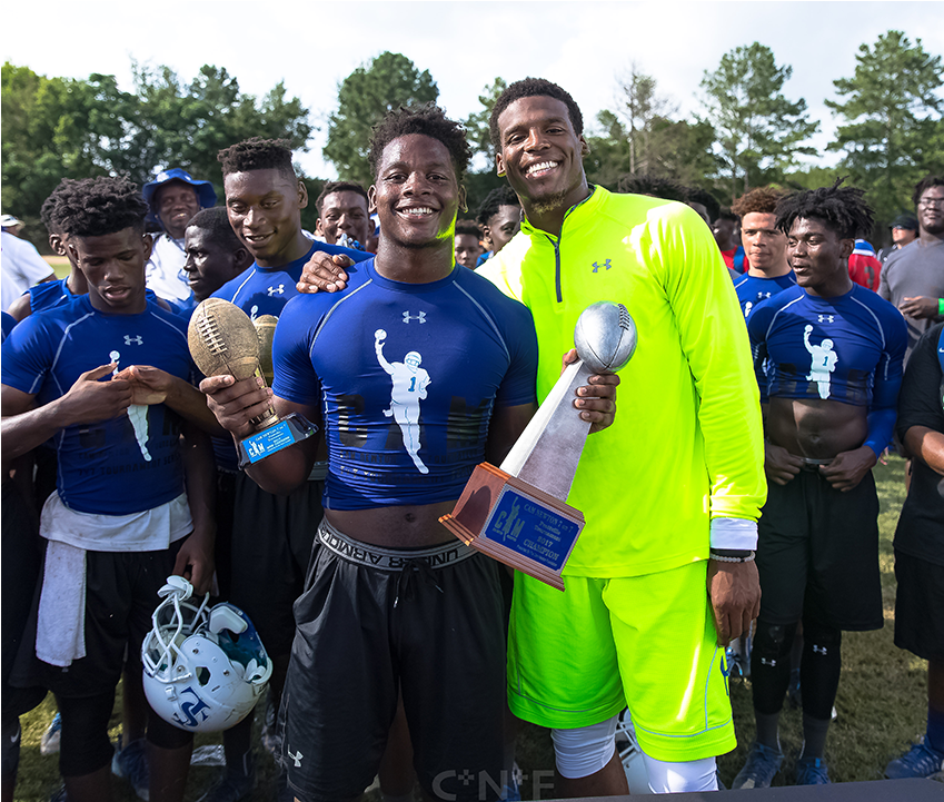 2018 Cam Newton Foundation 7 V 7 Tournaments - Nfl (1080x720), Png Download