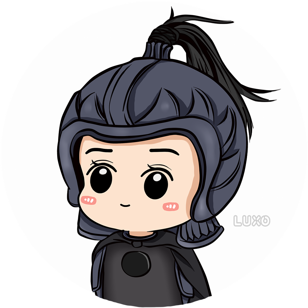 #deerluxodeer Hashtag On Twitter - Luhan The Great Wall Chibi (1000x1000), Png Download
