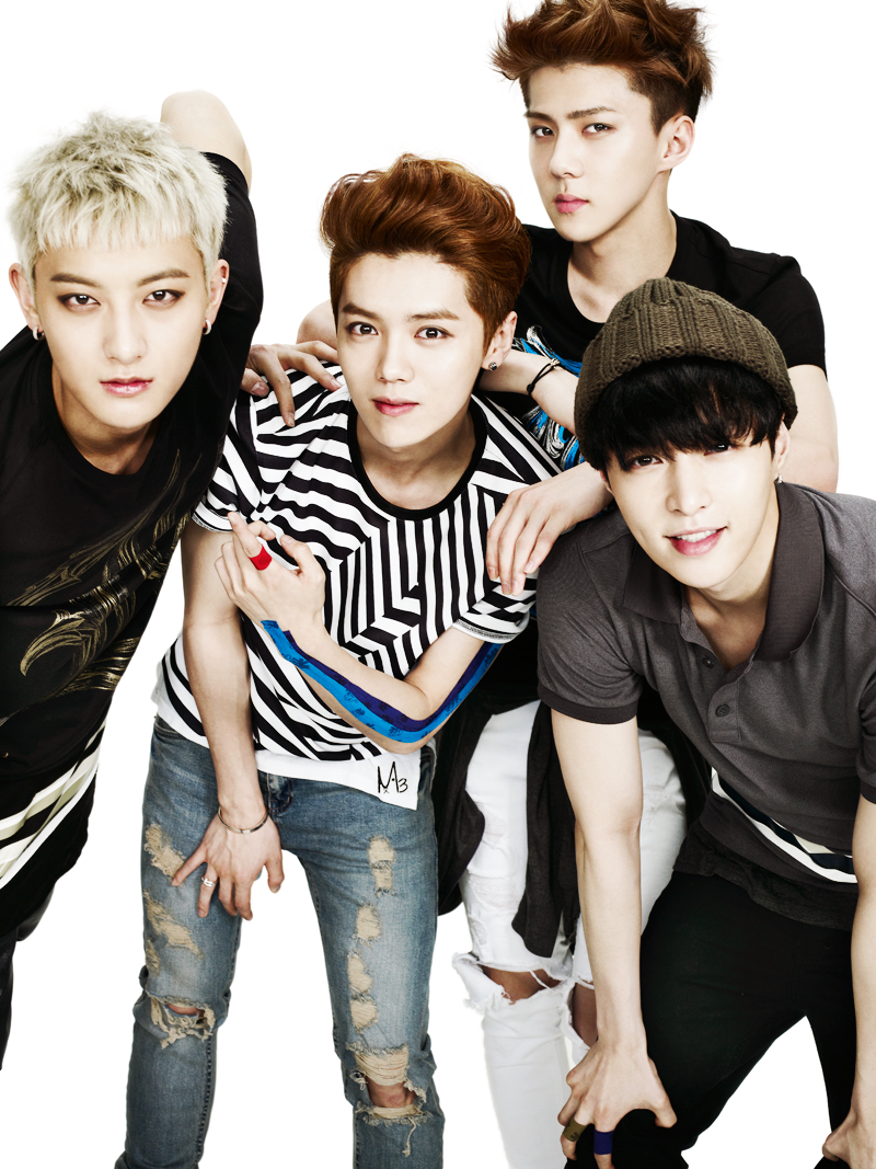 Tao,luhan,sehun,lay - Kris Luhan Lay Tao (800x1067), Png Download