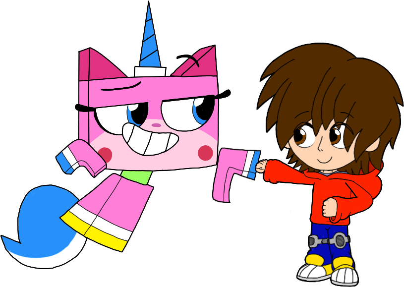 Fist-bump - Png - Sonic Unikitty (1024x768), Png Download