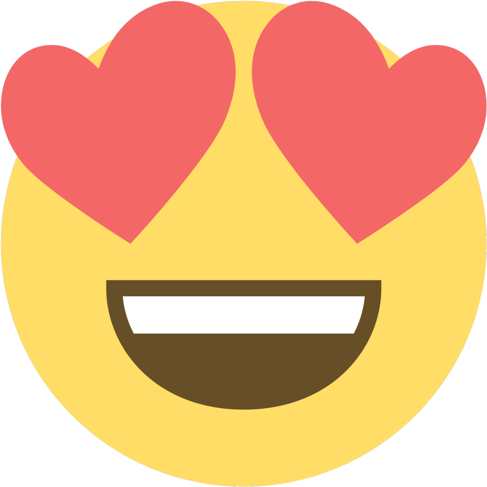A Picture Paints A Thousand Words - Emoji In Love Png (1024x1024), Png Download