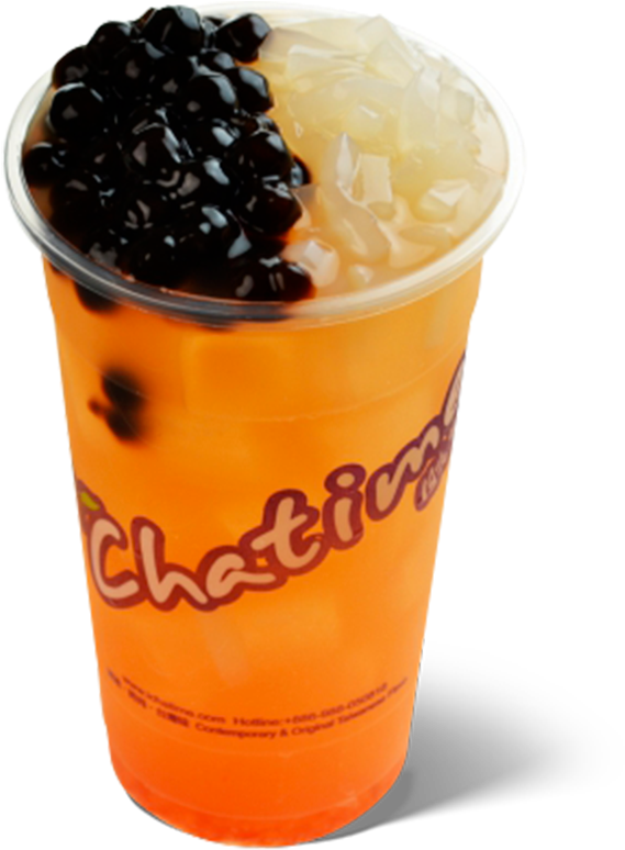 Passion Fruit Qq - Passion Fruit Qq Chatime (755x950), Png Download