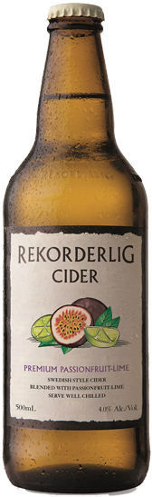 Passion Fruit Cider Rekorderlig (312x559), Png Download